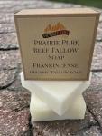 Prairie Fire Candles Pure Beef Tallow Soap Bar, (3 Pack) Grass Fed and Finished - Face, Body and Hair - Cleans, Moisturizes, Soothes, and Hydrates. Natural and Organic Fragrance Free