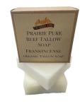 Prairie Fire Candles Pure Beef Tallow Soap Bar, (3 Pack) Grass Fed and Finished - Face, Body and Hair - Cleans, Moisturizes, Soothes, and Hydrates. Natural and Organic Fragrance Free