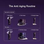 Caudalie Premier Cru Anti-Aging Cream Moisturizer, Refillable Jar - 50 mL