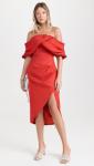 Elliatt Women's March Dress, Red, XS