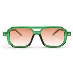 FEISEDY Retro 70s Flat Aviator Sunglasses