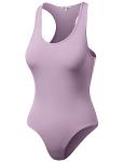 HATOPANTS Sleeveless Cotton Tank Bodysuit DUSTYLAV