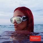 Futuristic Oversized Mirrored Shield Sunglasses