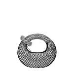 JW PEI Mini Abacus Top Handle Bag in Black