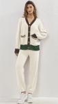 Trendy Women's 2 Piece Cardigan and Pants Set