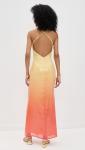 Niyah Maxi Dress in Mimosa Ombre Colors