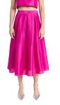 Azeeza Women's Magenta Sheridan Skirt, Size L