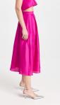 Azeeza Women's Magenta Sheridan Skirt, Size L