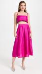 Azeeza Women's Magenta Sheridan Skirt, Size L