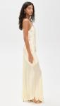 Runaway the Label Women's Samani Maxi Dress, Lemon, Yellow, M