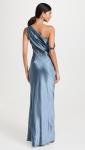 Runaway the Label Women's Gia Maxi Dress, Slate, Blue, L