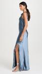 Runaway the Label Women's Gia Maxi Dress, Slate, Blue, L
