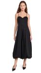 Line & Dot Women's Lacie Bubble Hem Dress, Black, S