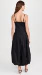 Line & Dot Women's Lacie Bubble Hem Dress, Black, S