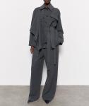 EUDON CHOI, Ottilie Jacket, M, Charcoal