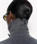 EUDON CHOI, Ottilie Jacket, M, Charcoal