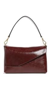 Wandler Women's Oscar Baguette Bag, Syrup, Brown, One Size