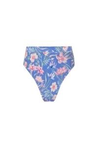 PATBO, Amaryllis High Waist Bikini Bottom, S, Blue-1