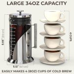 Cafe Du Chateau Stainless Steel Cold Brew Maker