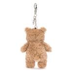 Jellycat Bartholomew Bear Plush Keychain Charm