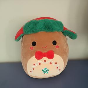 10-Inch Peterson Gingerbread Cookie Squishmallow Plush