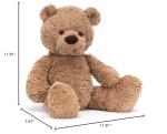 Jellycat Bumbly Bear Medium Stuffed Animal 16.5