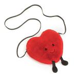 Jellycat Amuseables Heart Plush Crossbody Bag