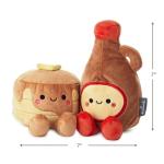 Hallmark Pancakes and Syrup Magnetic Plush Toys