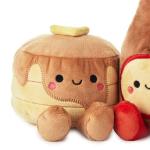 Hallmark Pancakes and Syrup Magnetic Plush Toys