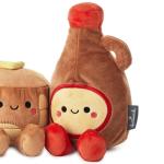 Hallmark Pancakes and Syrup Magnetic Plush Toys