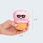 Cuddly Emotional Support Ice Cream Cone Plushies