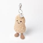 Jellycat Amuseables Peanut Bag Charm - 4.5 Inches