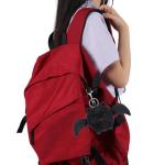 Adorable Black Bat Plush Keychain for Kids