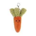 Cute Apricot Lamb Keychain Plush Toy Charm