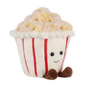 Apricot Lamb Popcorn Plush Toy for Kids