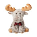 Gray Reindeer Plush Toy - Soft Cuddly Friend