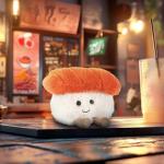 Apricot Lamb Sushi Plush Toy for Kids