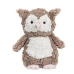 Soft Cuddly Brown Owl Plush Toy - 9.5 Inches