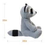 Velvet Raccoon Plush Toy - Soft and Cuddly