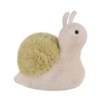 Cute Apricot Lamb Snail Plush Toy for Kids