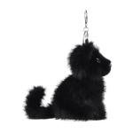 Cute Apricot Lamb Plush Keychain for Kids