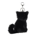 Cute Apricot Lamb Plush Keychain for Kids