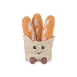Apricot Lamb Plush Baguette Stuffed Toy ш