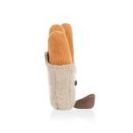 Apricot Lamb Plush Baguette Stuffed Toy ш