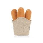 Apricot Lamb Plush Baguette Stuffed Toy ш