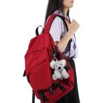 Cute Gray Koala Plush Keychain for Kids