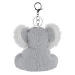 Cute Gray Koala Plush Keychain for Kids