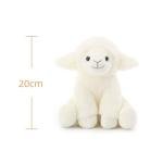 Cream Apricot Lamb Plush Stuffed Animal Toy