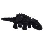 Cute Fluffy Apricot Lying Dragon Plush Toy