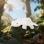 White Dragon Plush Toy - Perfect Cuddle Buddy